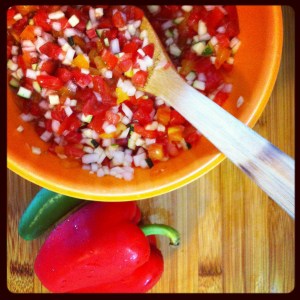 #6 Zucchini & Tomato Salsa